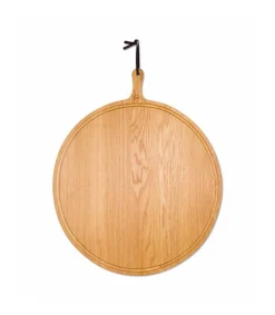 Grande Planche Ronde Bread En Chene Plateaux & Planches