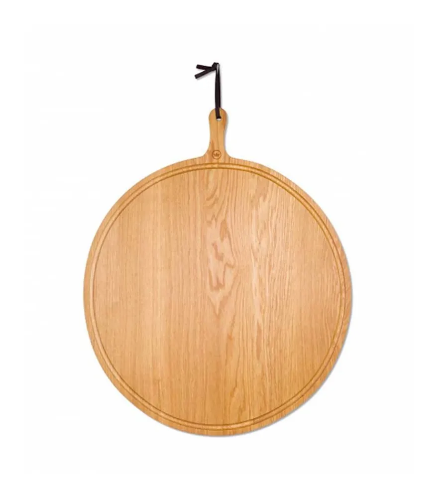 Grande Planche Ronde Bread En Chene Plateaux & Planches