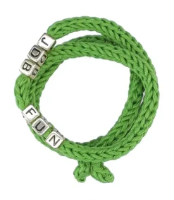 Best Grigri Tricotin Jane De Boy Fun Vert Femme Colliers