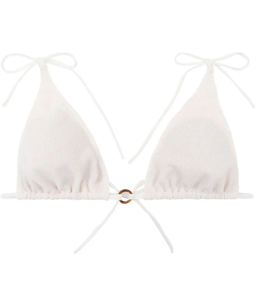 New Haut De Bikini Triangulaire Jolly Off White Femme Maillots De Bain