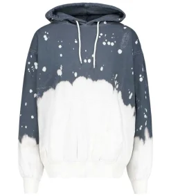 Online Hoodie Acid Wash Charcoal Femme Mailles & Sweats
