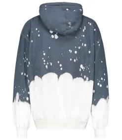 Online Hoodie Acid Wash Charcoal Femme Mailles & Sweats