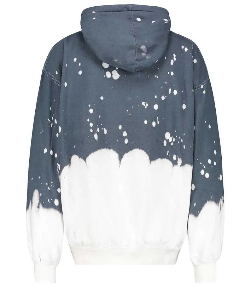 Online Hoodie Acid Wash Charcoal Femme Mailles & Sweats