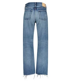 Hot Jean Ashleys Wide Straight Femme Bas