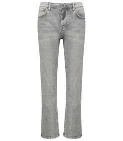 Discount Jean Droit 495 Worn Grey Femme Bas