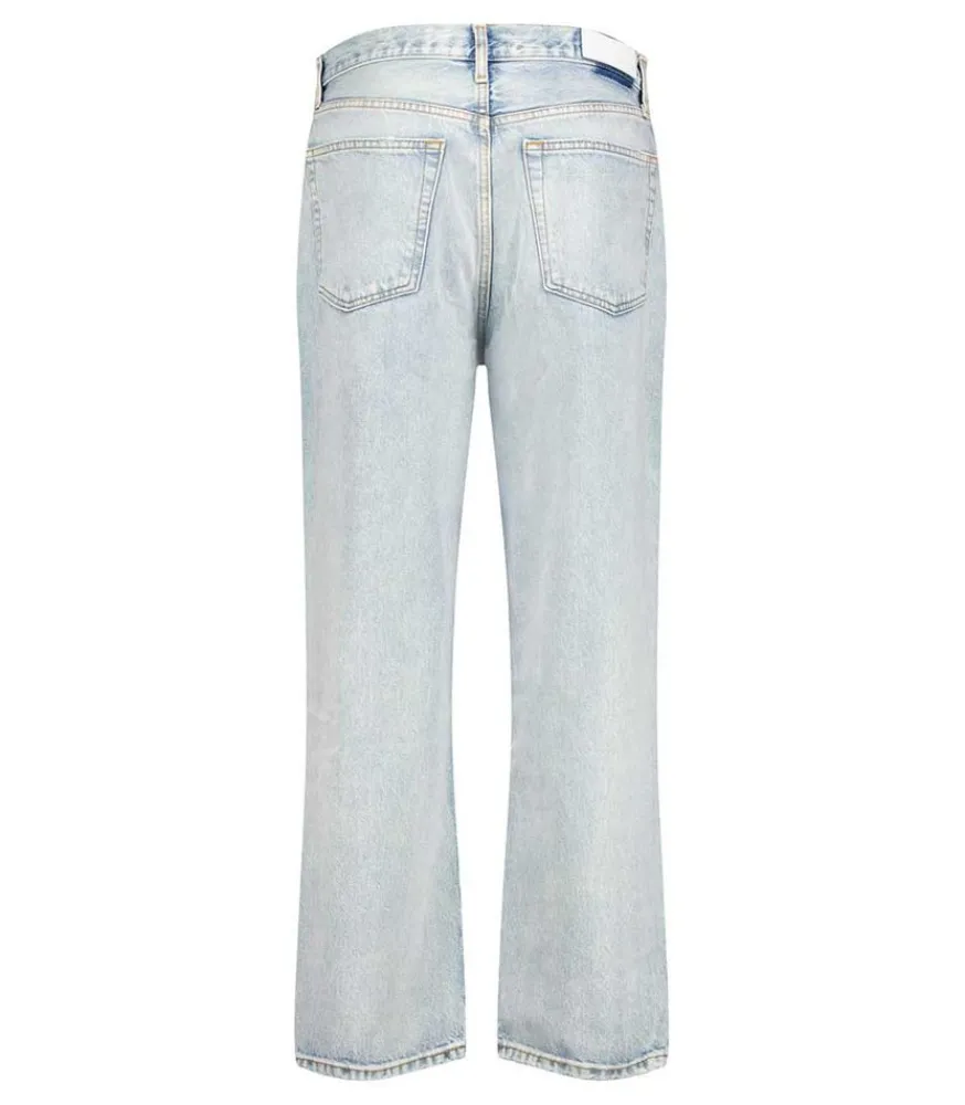 New Jean Droit 90S Low Slung Femme Bas