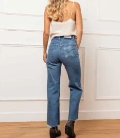 Sale Jean Flare Crop Taille Haute Levi'S Femme Bas