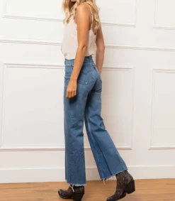 Sale Jean Flare Crop Taille Haute Levi'S Femme Bas