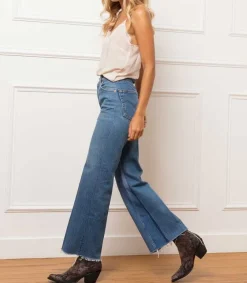 Sale Jean Flare Crop Taille Haute Levi'S Femme Bas