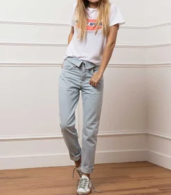 Jean Flip In Sky Femme Bas