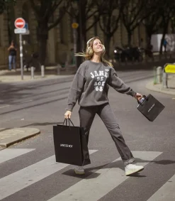 Hot Jean Journey Frida Noir Stonewashed Femme Bas