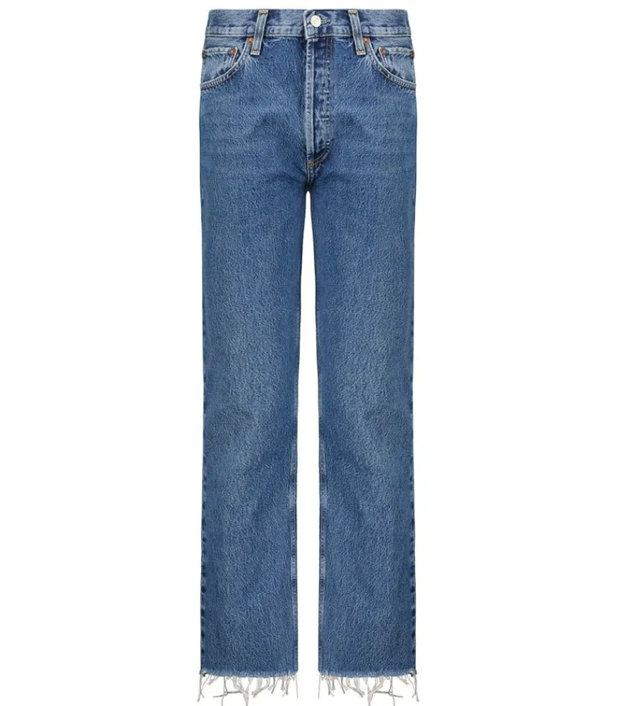 Outlet Jean Mid Rise Relaxed Boot Sphere Femme Bas