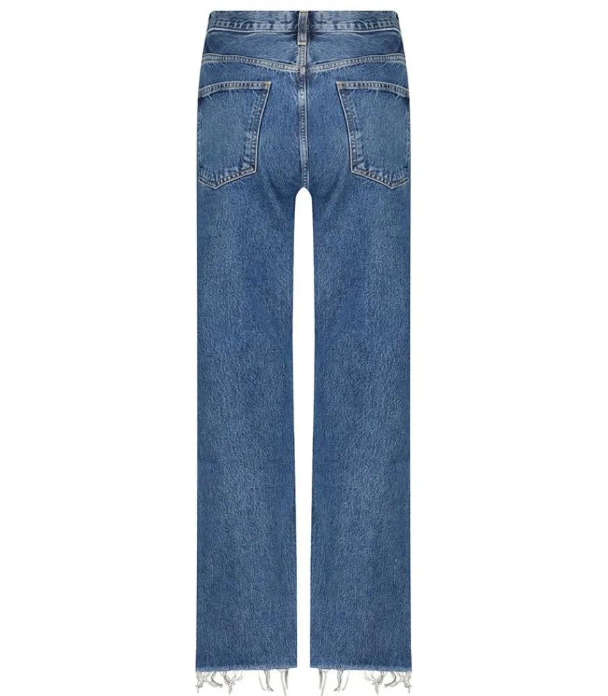 Outlet Jean Mid Rise Relaxed Boot Sphere Femme Bas