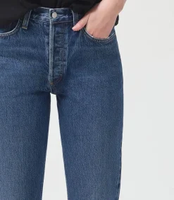 Outlet Jean Mid Rise Relaxed Boot Sphere Femme Bas