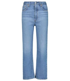 Discount Jean Ribcage Straight Ankle Jive Together Femme Bas
