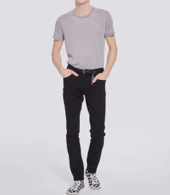 Outlet Jean Slim Noir Homme Womus Homme Jeans