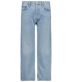 Outlet Jean Straight Wyman In Dimension Femme Bas