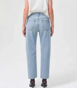 Outlet Jean Straight Wyman In Dimension Femme Bas