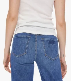 New Jean The Hustler Roller Heel Fray Perfect Drug Femme Bas