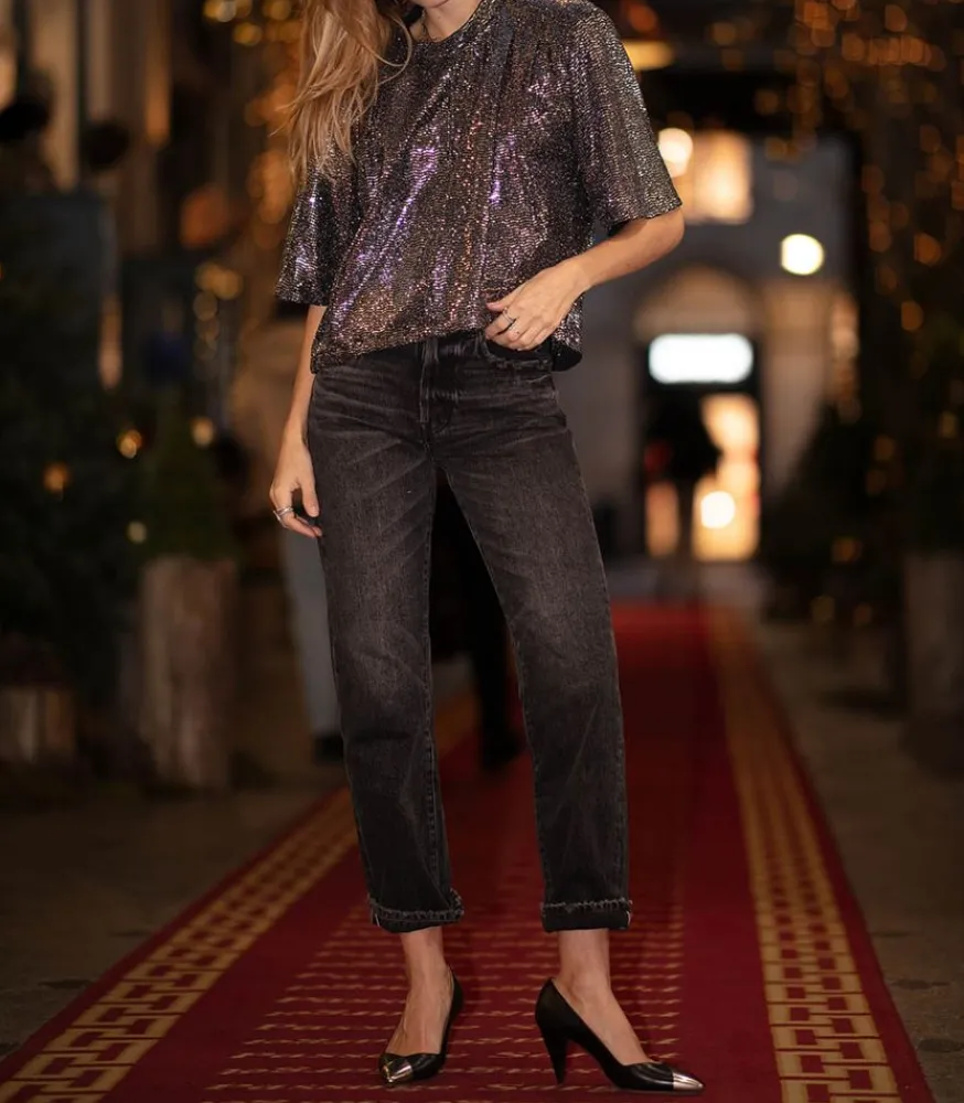 Online Jean Tokyo Paint It Black Femme Bas