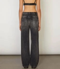 Outlet Jean Winona Spider Black Femme Bas