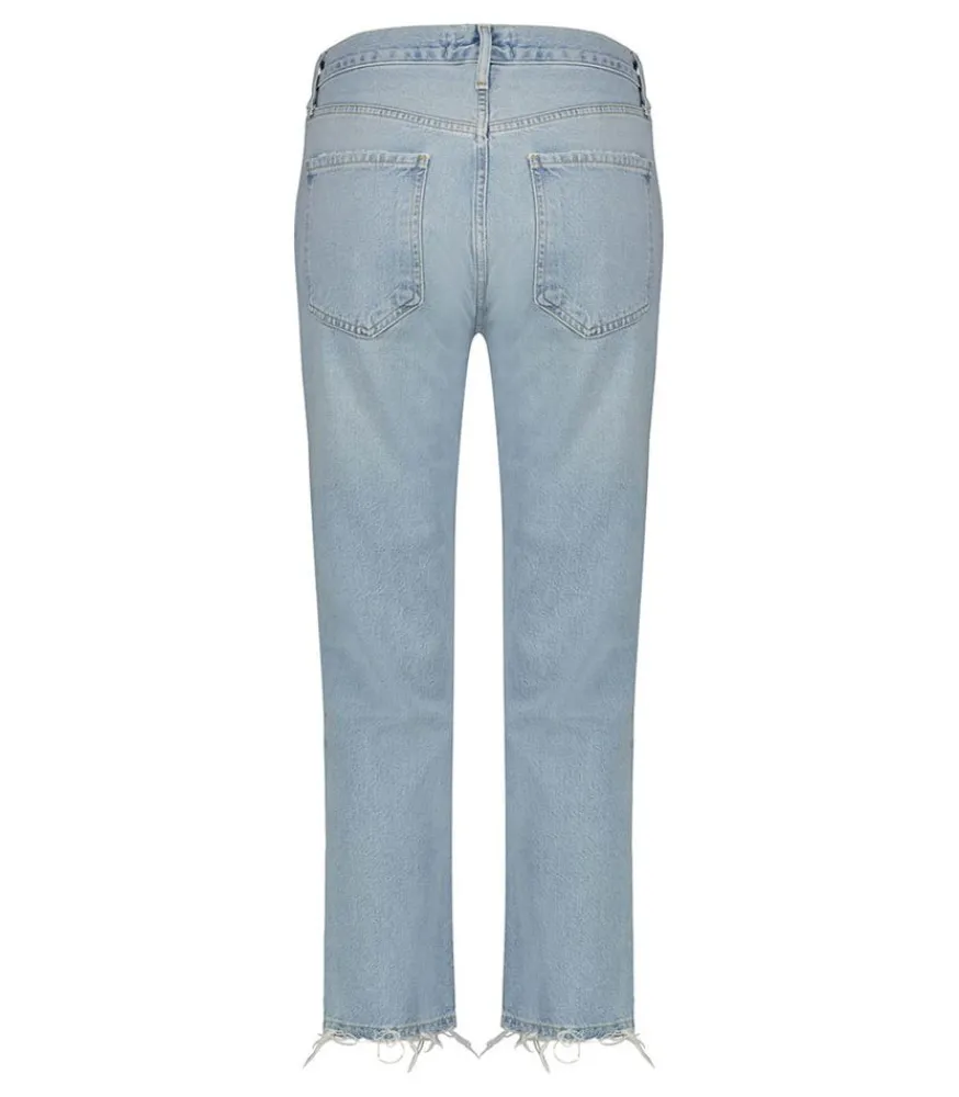 New Jeans Riley High Rise Straight Crop Reputation Femme Bas