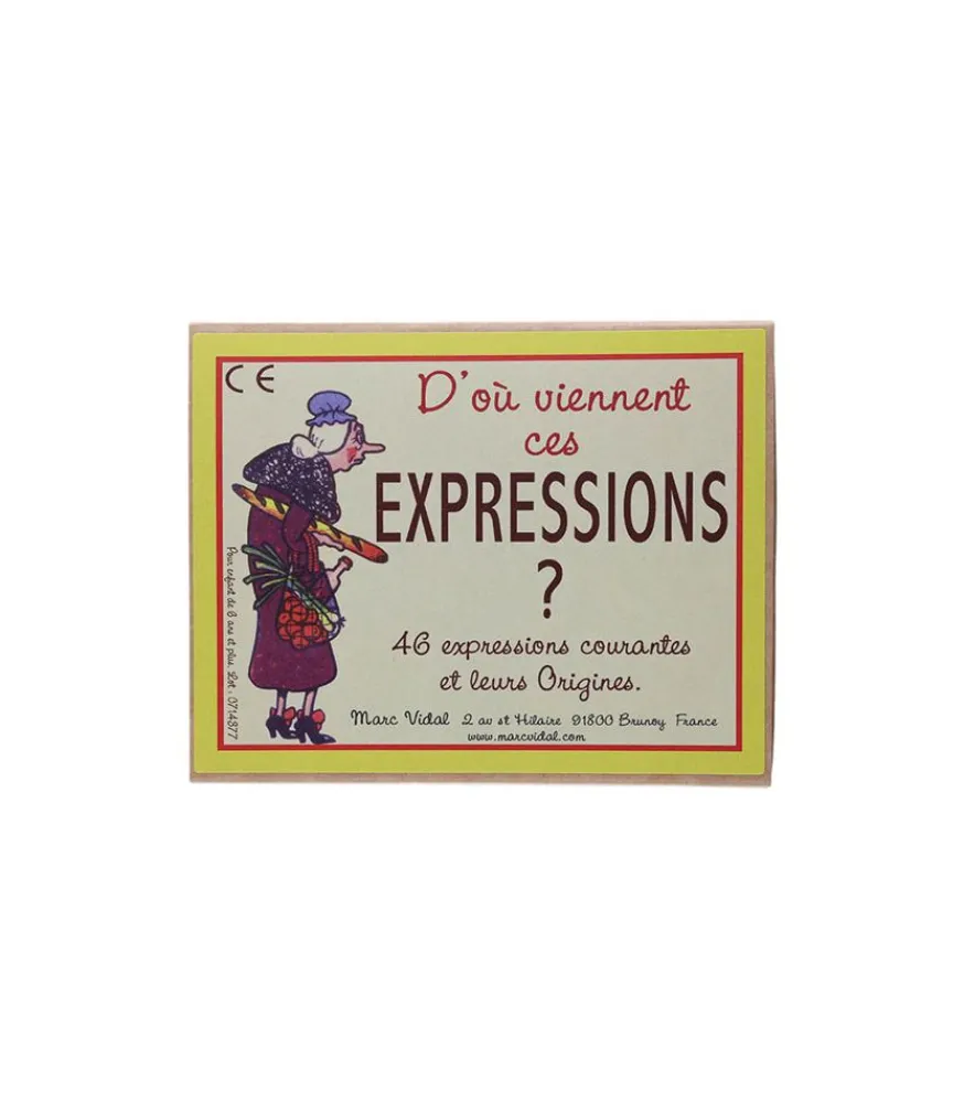 Hot Jeu De Cartes "D'Ou Viennent Ces Expressions ?" Jeux & Jouets