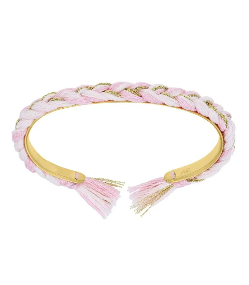 Jonc Fin Copacabana Rose X Jane De Boy Femme Bracelets
