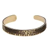 Sale Jonc "Genese" En Vermeil Femme Bracelets