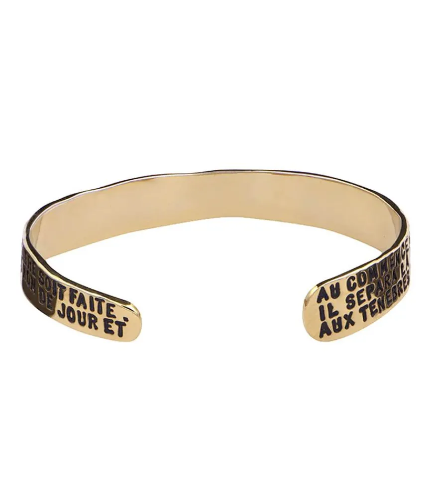 Sale Jonc "Genese" En Vermeil Femme Bracelets