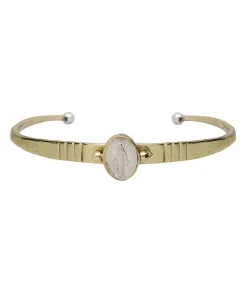 Hot Jonc Soudan Miraculous Dore Femme Bracelets