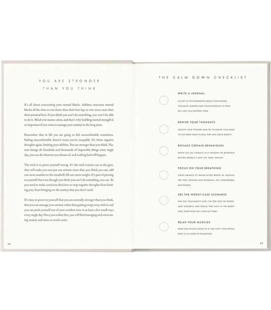 Best Journal Stress Less Gris Carnets & Blocs