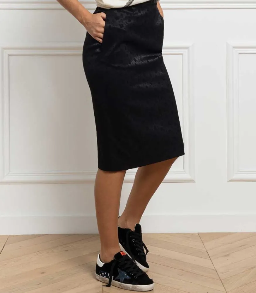 Hot Jupe Crayon Femme Bas