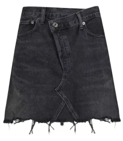 Online Jupe En Jean Criss Cross Hitchhike Femme Bas