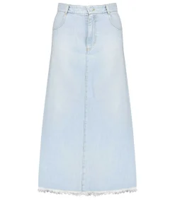 Hot Jupe En Jean Jacinthe Femme Bas