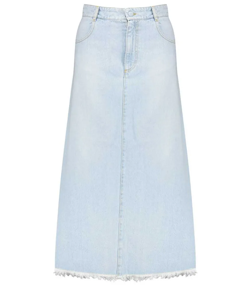 Hot Jupe En Jean Jacinthe Femme Bas