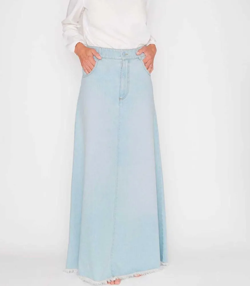 Hot Jupe En Jean Jacinthe Femme Bas