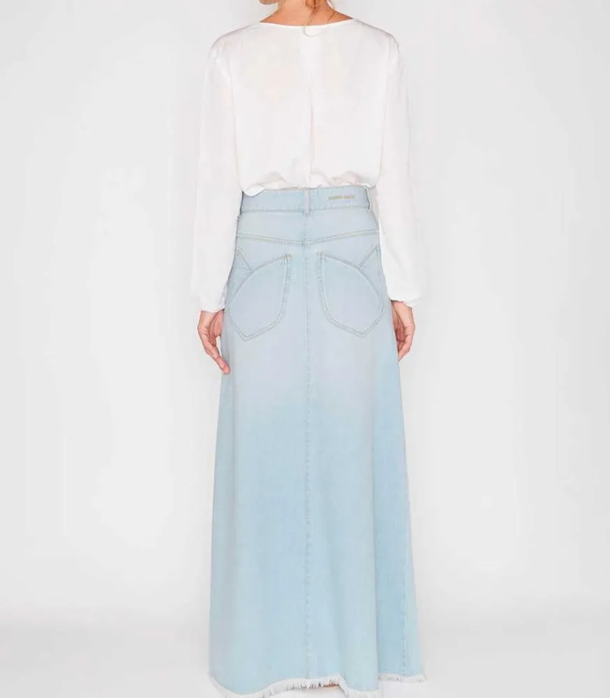 Hot Jupe En Jean Jacinthe Femme Bas