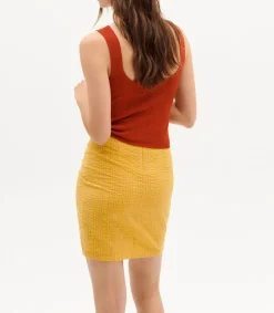 New Jupe Rachel Yellow Femme Bas