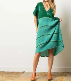 Online Kaftan Maui Vintage Green Femme Robes
