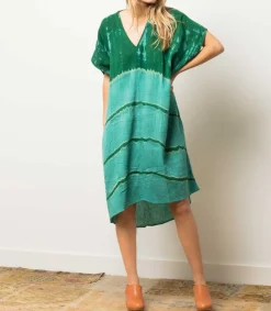 Online Kaftan Maui Vintage Green Femme Robes