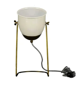 Clearance Lampe Gloss Laiton Et Ivoire Luminaires