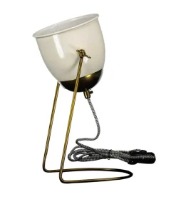 Clearance Lampe Gloss Laiton Et Ivoire Luminaires