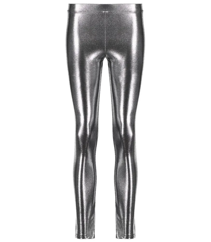 Legging Glitter Silver Femme Bas