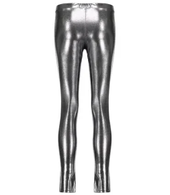 Legging Glitter Silver Femme Bas