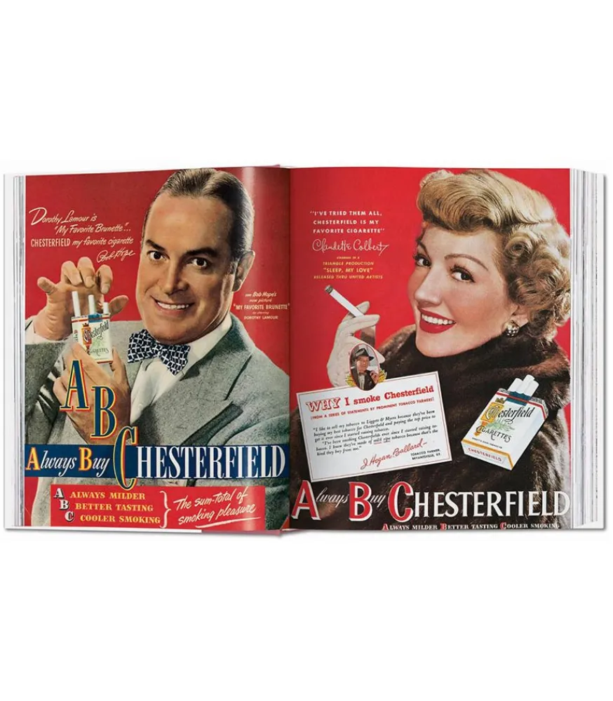 Hot Livre All-American Ads Of The 40S Beaux Livres