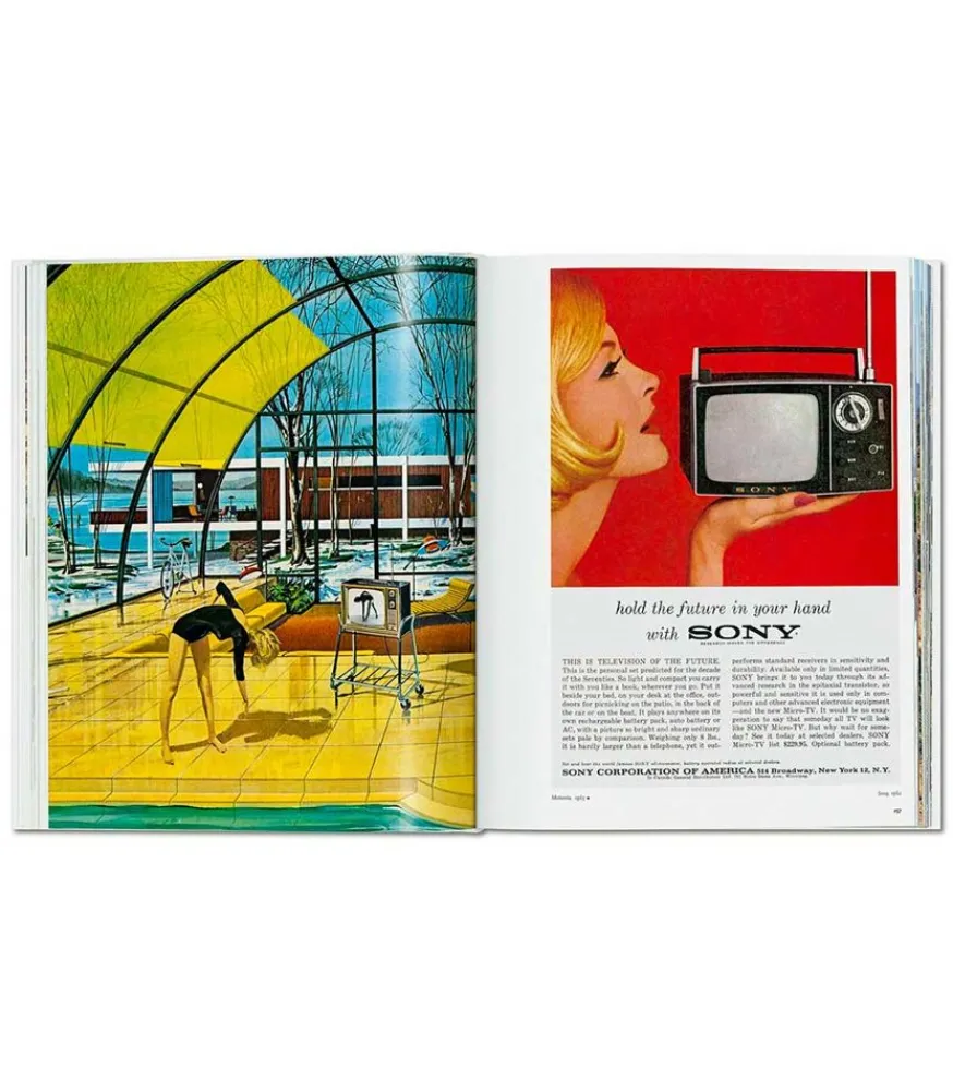 Sale Livre All-American Ads Of The 60S Beaux Livres