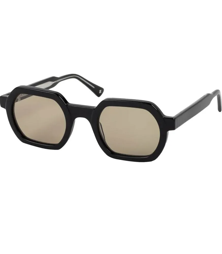 Lunettes De Soleil Darren Noir Femme Lunettes
