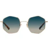 Online Lunettes De Soleil Estella Gold Femme Lunettes