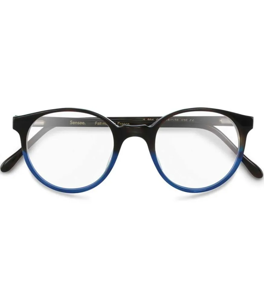 Hot Lunettes Ecran Cl.301 Bicolore Degrade Bleu Femme Lunettes